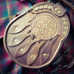 Celtic Shield Hunting Sporran